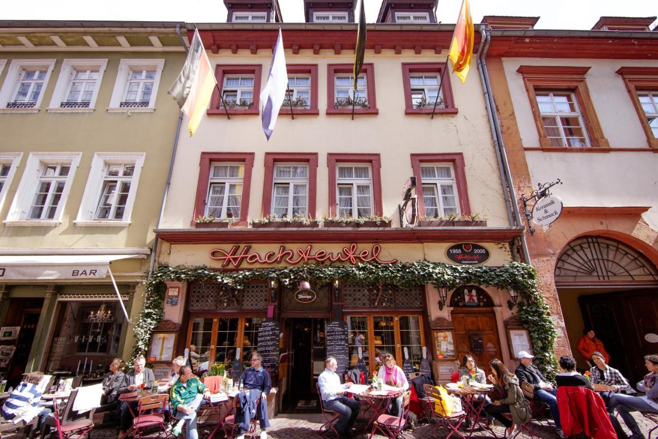 Hotel-Restaurant Hackteufel Heidelberg Bagian luar foto